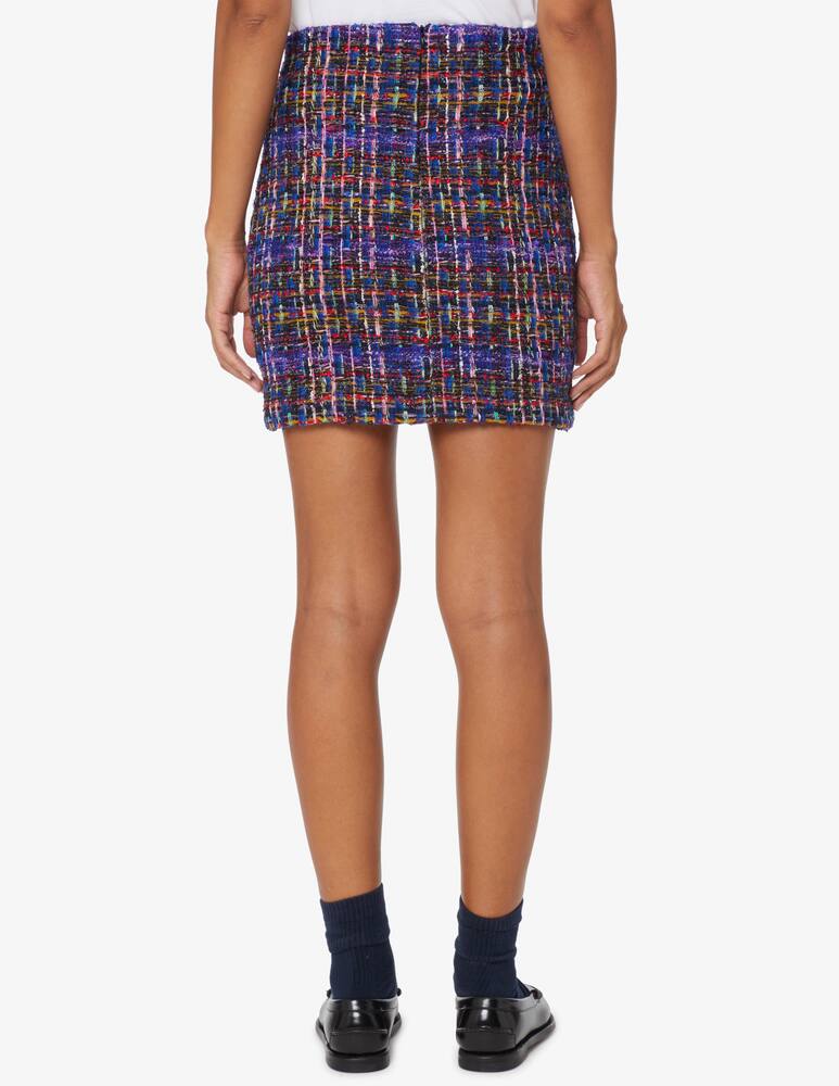 rinascente Iro Wakiza boucle wool blend mini skirt - Multi