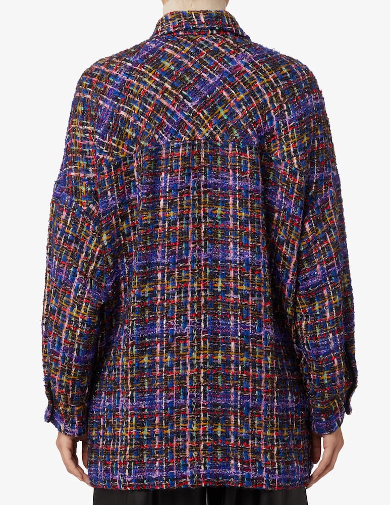 Iro Camicia in lana boucle Wilson - Multicolor - immagine 3
