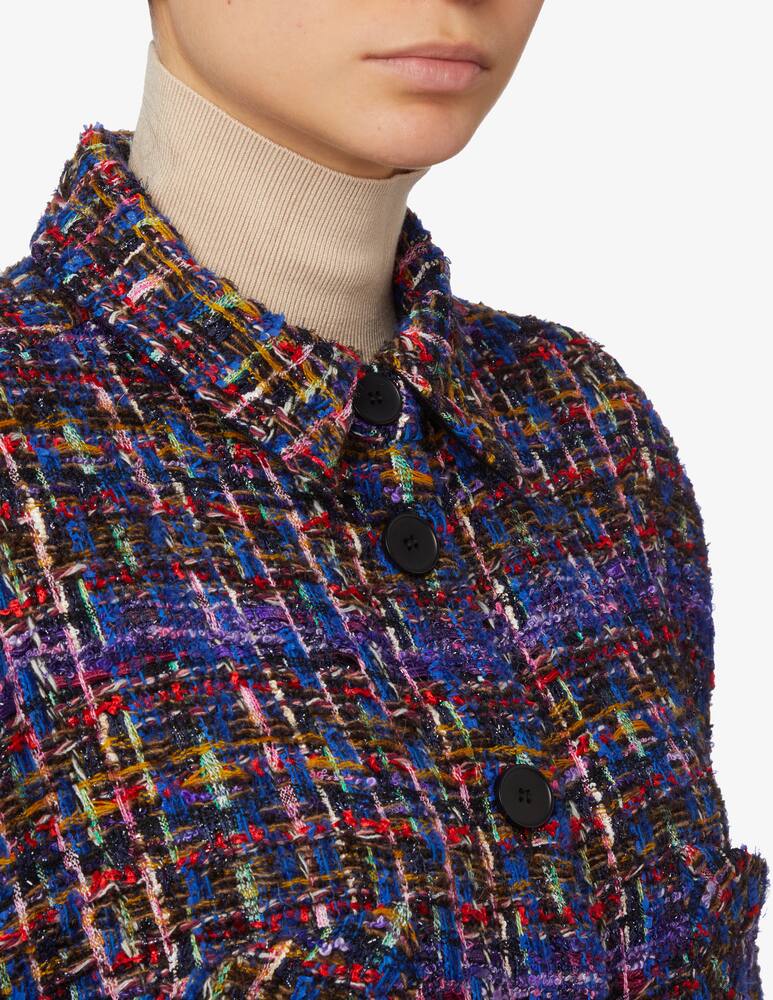 Iro Camicia in lana boucle Wilson - Multicolor - immagine 4