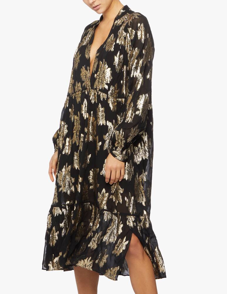 rinascente Iro Katte lurex maxi dress