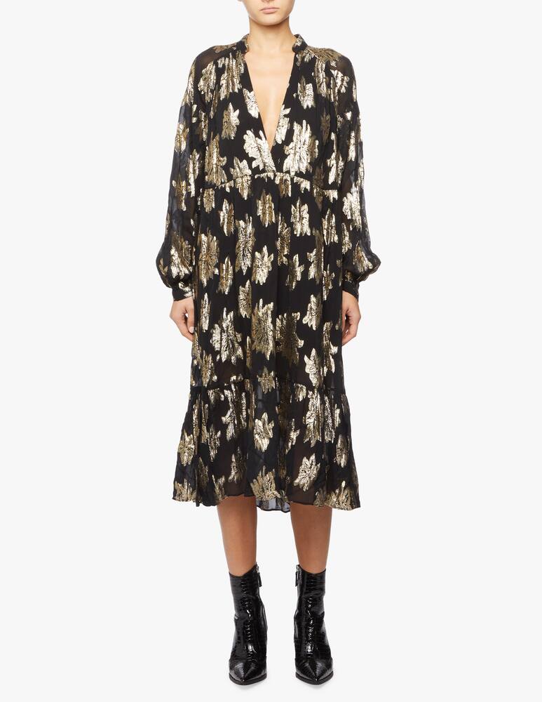 rinascente Iro Katte lurex maxi dress