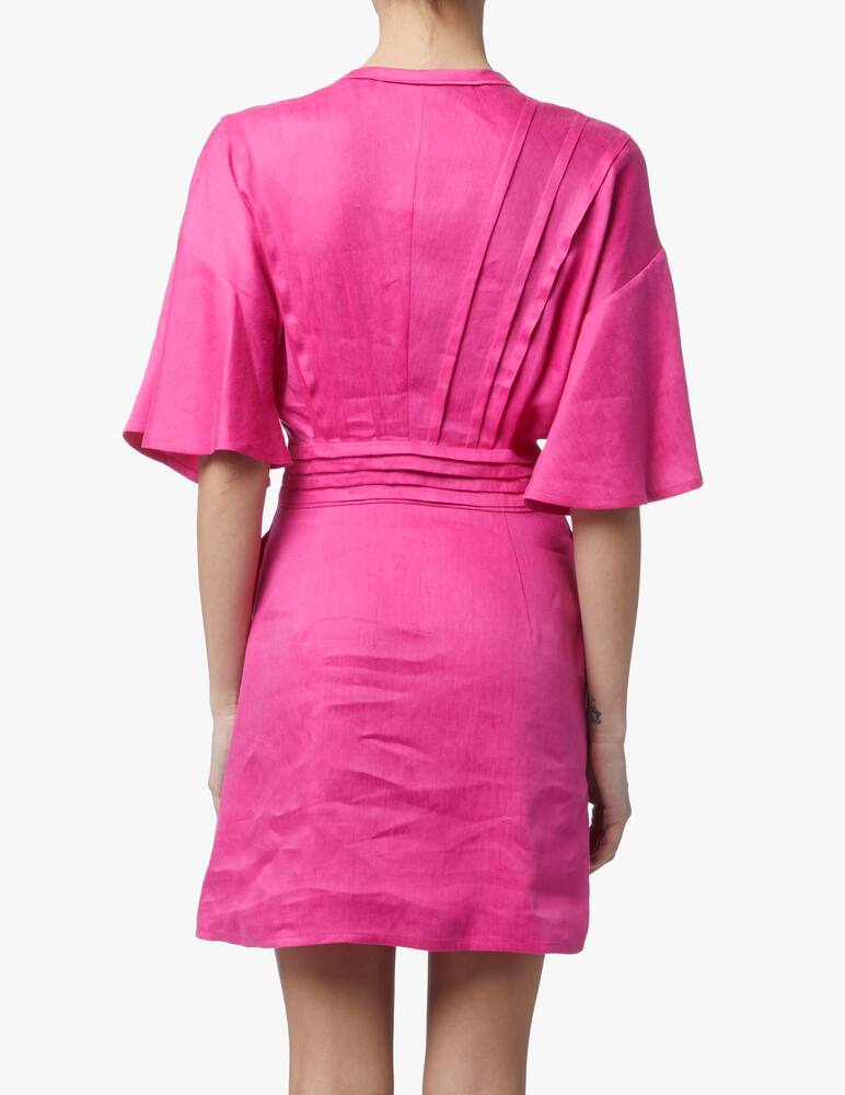 rinascente Iro Aika linen mini dress