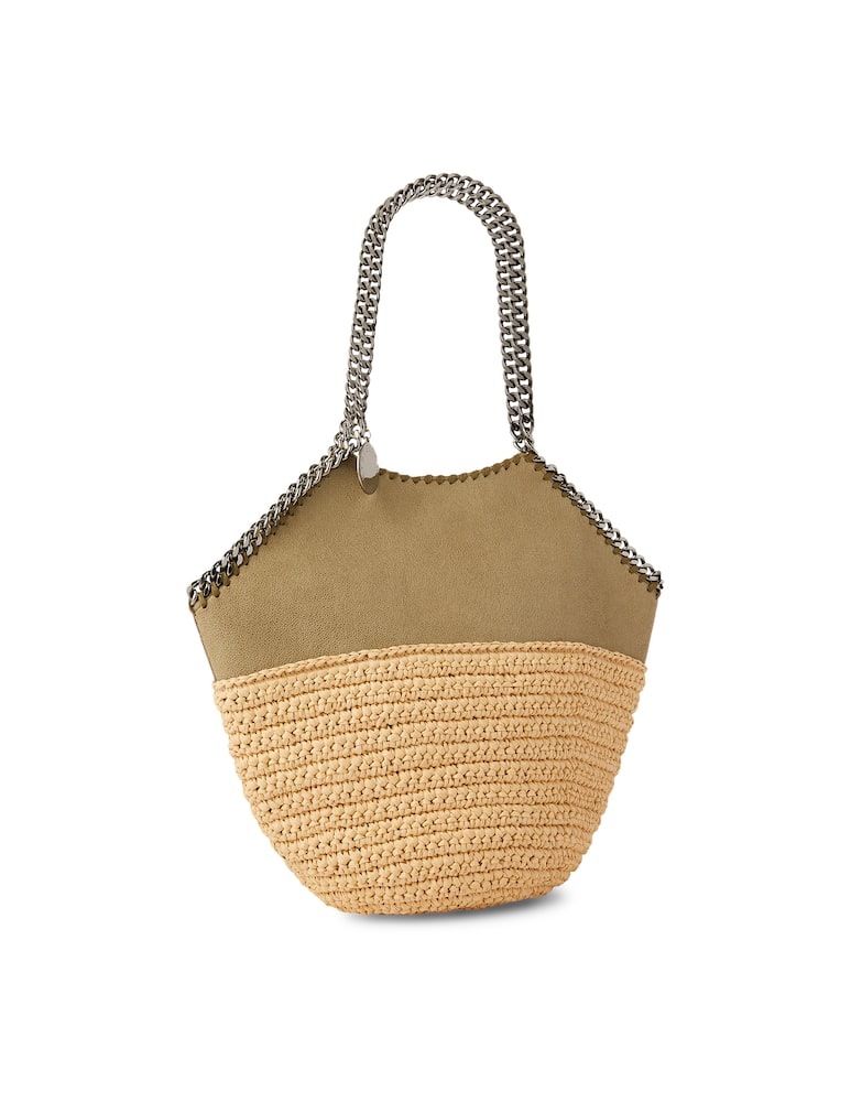 rinascente Stella McCartney Falabella Raffia Medium tote bag