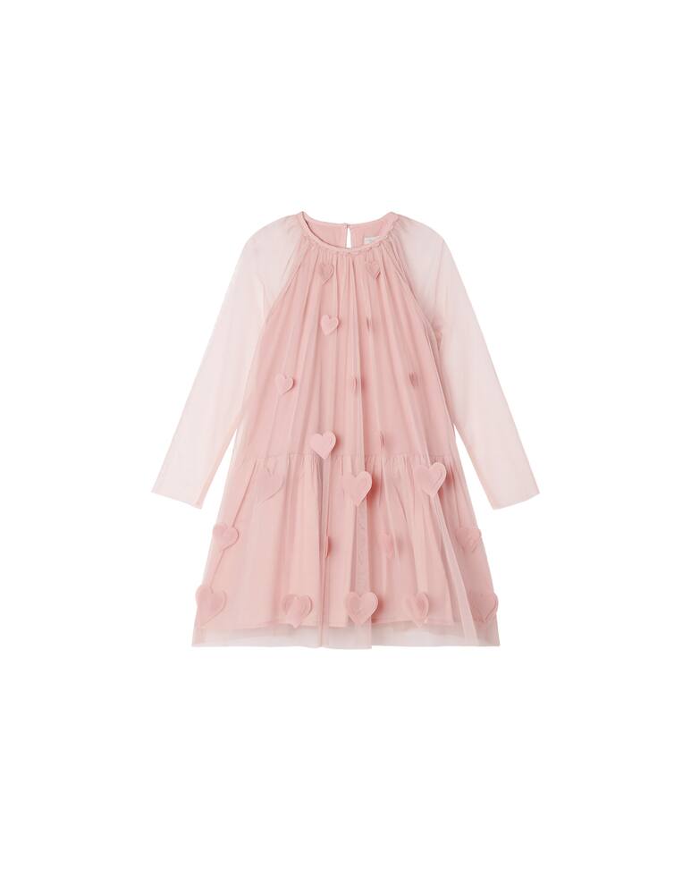Stella McCartney Tulle dress with 3d hearts - picture 1 Stella McCartney Tulle dress with 3d hearts - picture 1