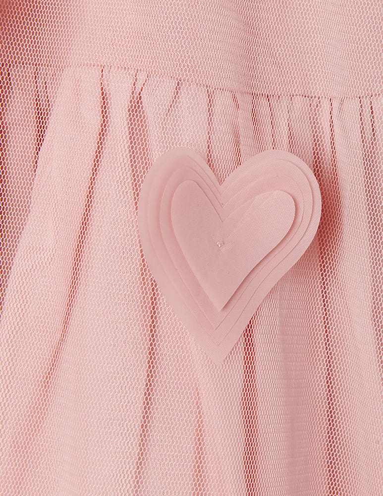 Stella McCartney Tulle dress with 3d hearts - picture 2 Stella McCartney Tulle dress with 3d hearts - picture 2