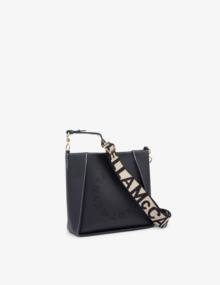 rinascente Stella McCartney Logo Mini Crossbody grainy