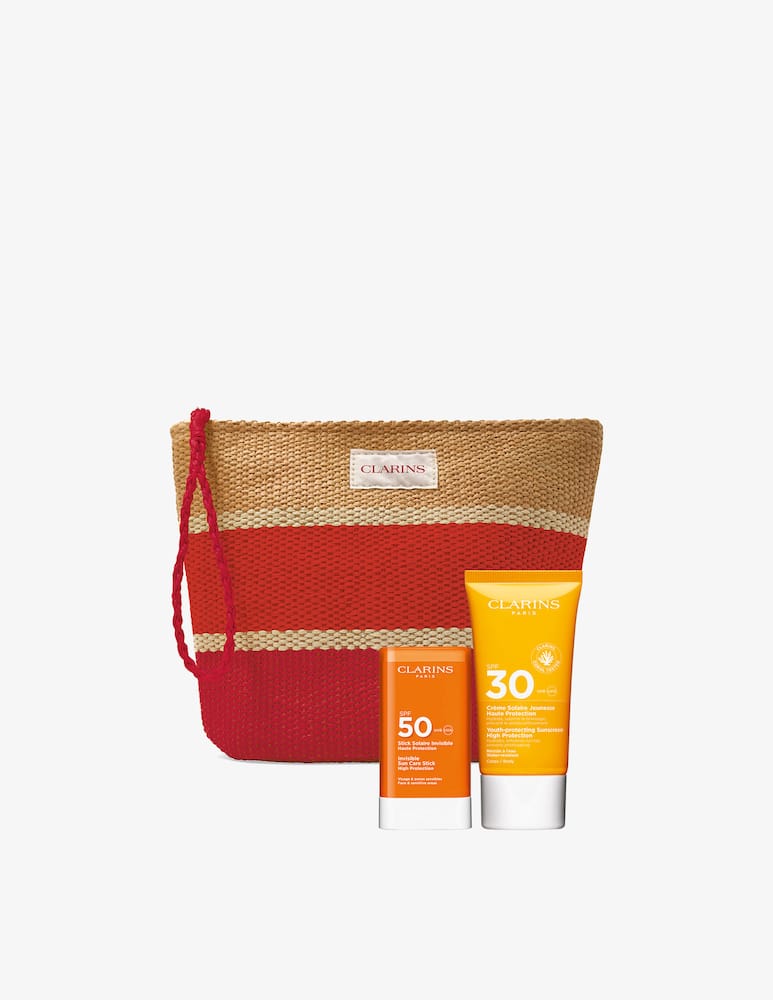 rinascente Clarins Anti-aging suncare routine