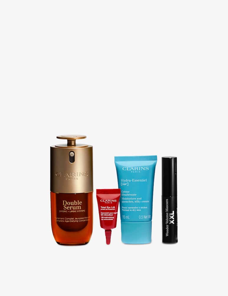 rinascente Clarins Ritual Double Serum & Hydra-Essentiel Gift Set