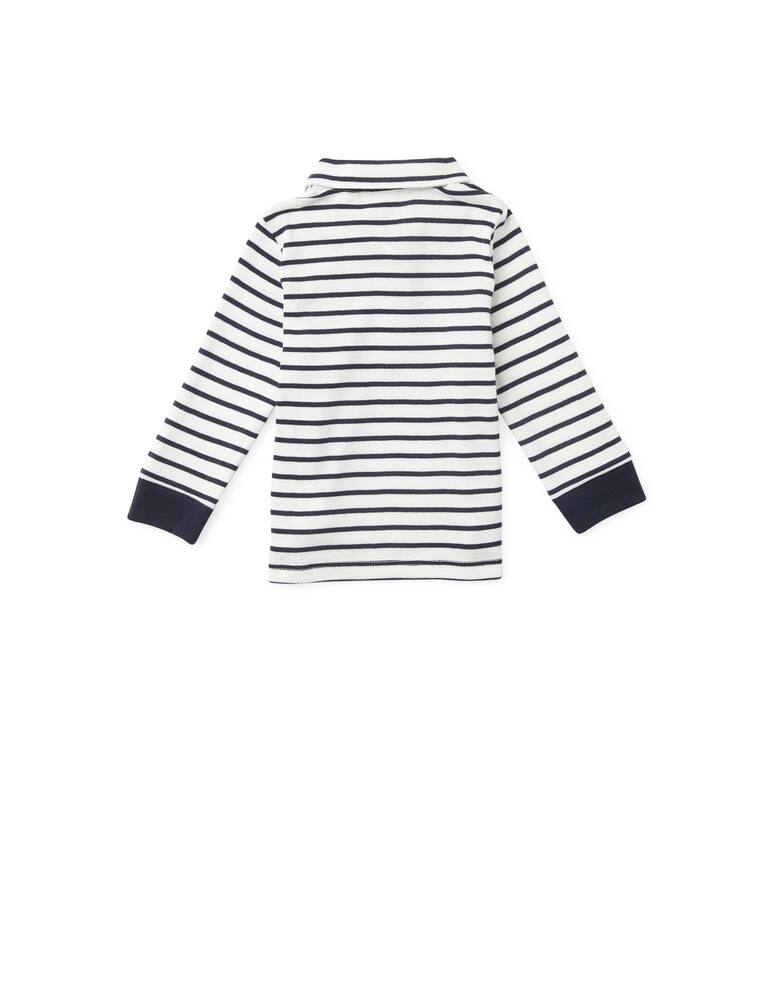 rinascente Petit Bateau Cotton long sleeve polo shirt