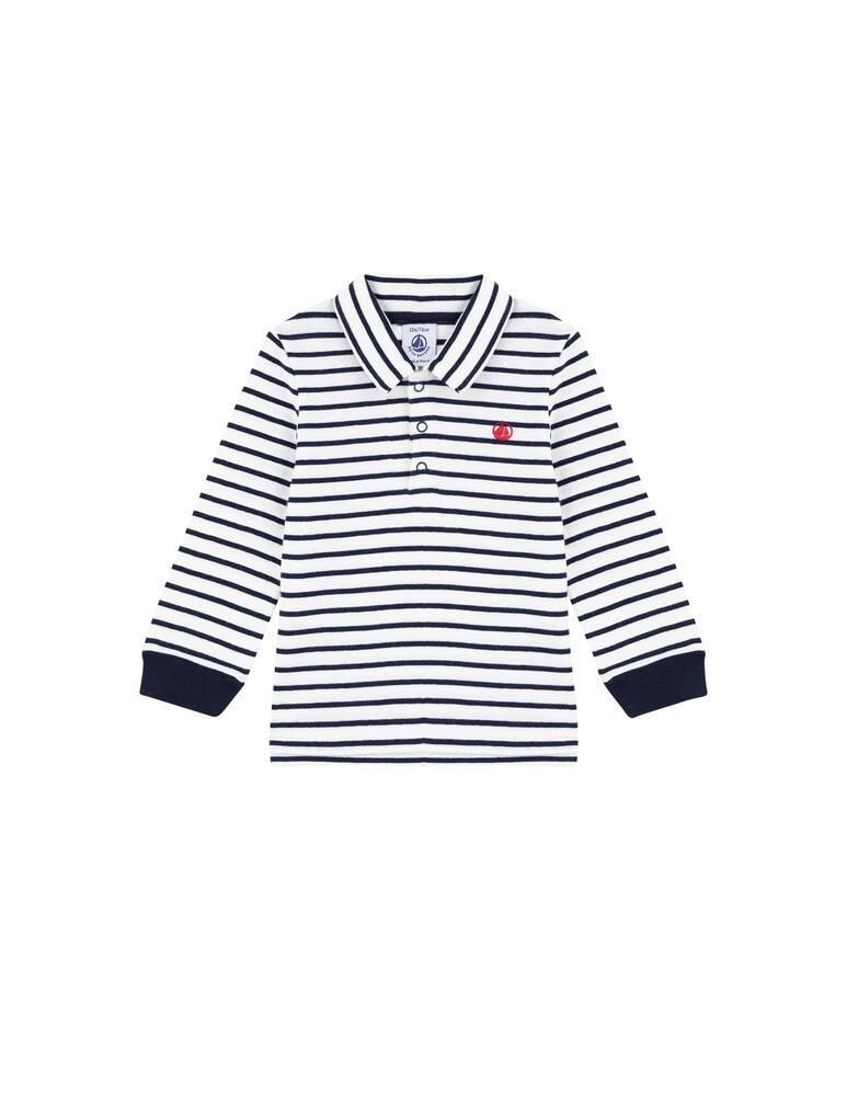 rinascente Petit Bateau Cotton long sleeve polo shirt