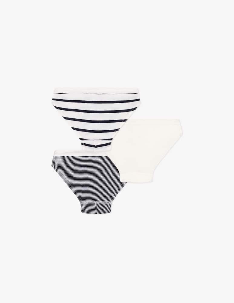 rinascente Petit Bateau Striped briefs set 3