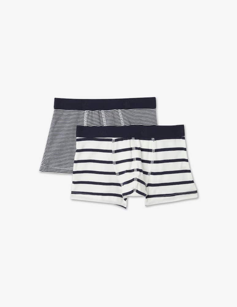 Petit Bateau Confezione di 2 boxer - Blu - immagine 1 Petit Bateau Confezione di 2 boxer - Blu - immagine 1