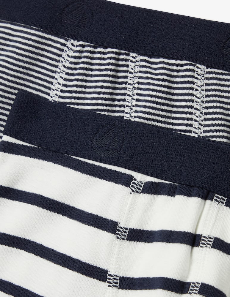 Petit Bateau Confezione di 2 boxer - Blu - immagine 2 Petit Bateau Confezione di 2 boxer - Blu - immagine 2