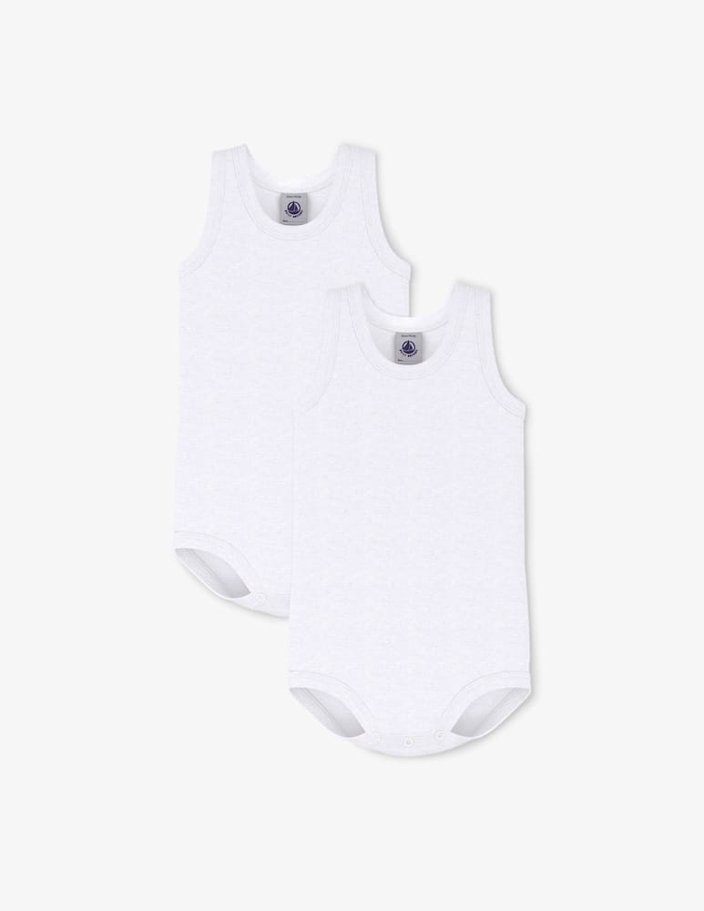 rinascente Petit Bateau Body smanicato pack 2