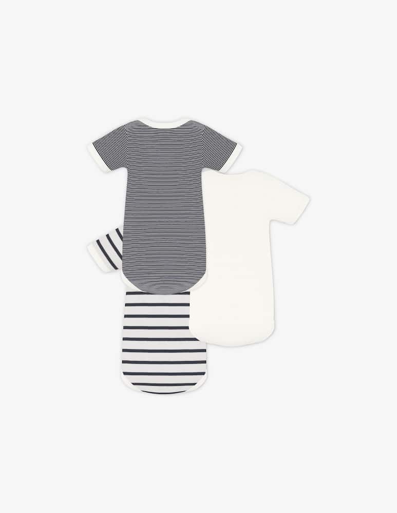 rinascente Petit Bateau Short-sleeved bodysuit set 3