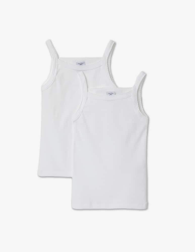 Petit Bateau 2 canottiere - immagine 1 Petit Bateau 2 canottiere - immagine 1