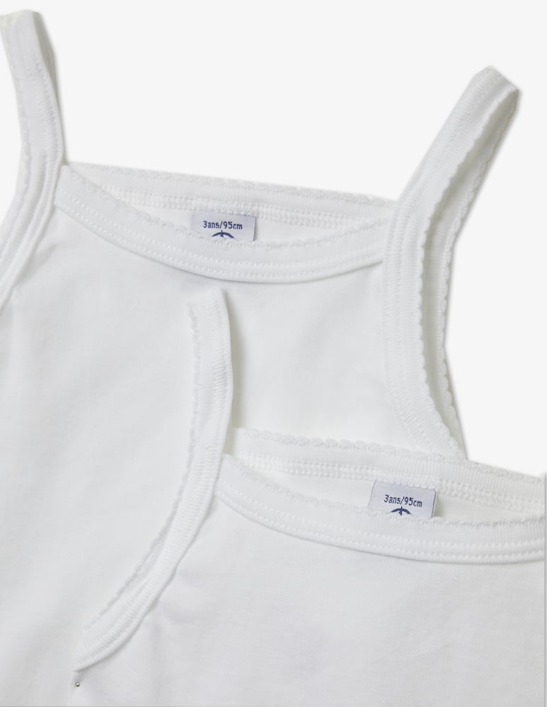 Petit Bateau 2 canottiere - immagine 2 Petit Bateau 2 canottiere - immagine 2