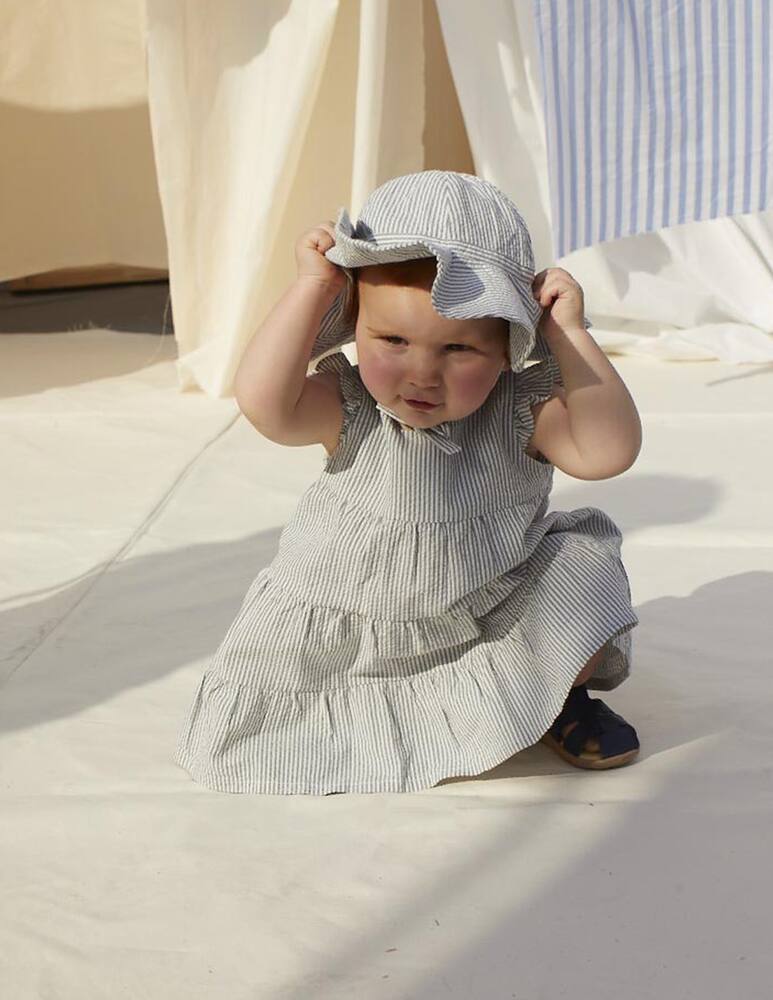 rinascente Petit Bateau Robespierre sleeveless dress - Grigio