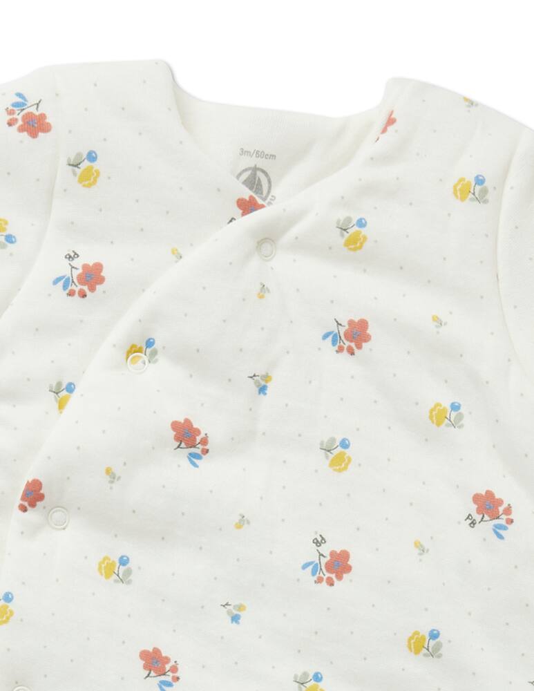 rinascente Petit Bateau Combinai bodysuit - Bianco