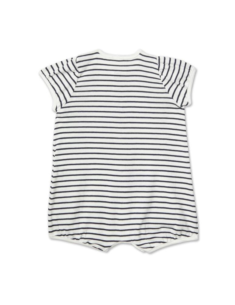 rinascente Petit Bateau Combicou bodysuit - Bianco