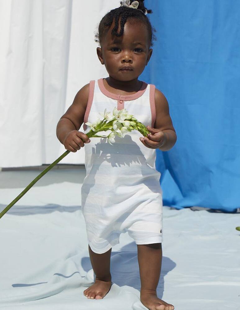 rinascente Petit Bateau Combicou bodysuit - Azzurro