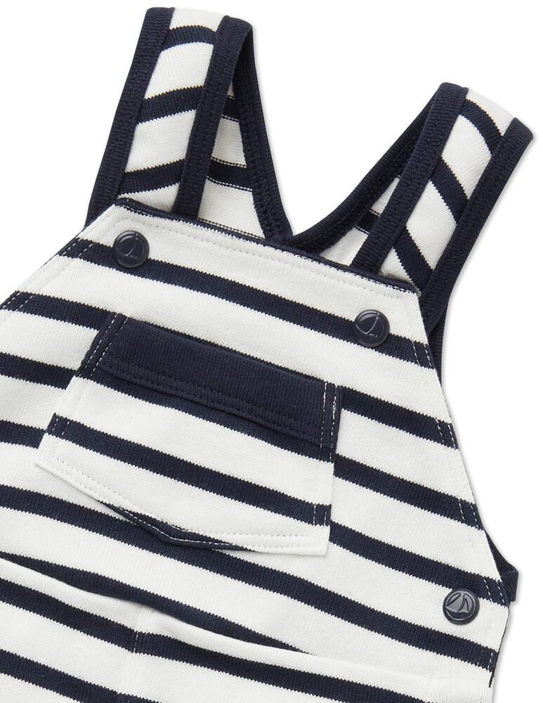Petit Bateau Completo baby salopette - Nero - immagine 2