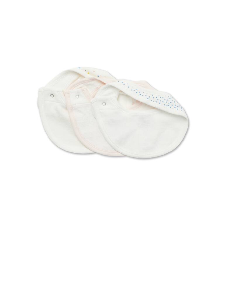 rinascente Petit Bateau Set 3 bavaglini - Multicolor