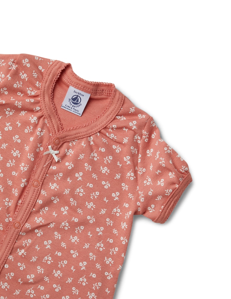 rinascente Petit Bateau Combicou bodysuit - Rosa