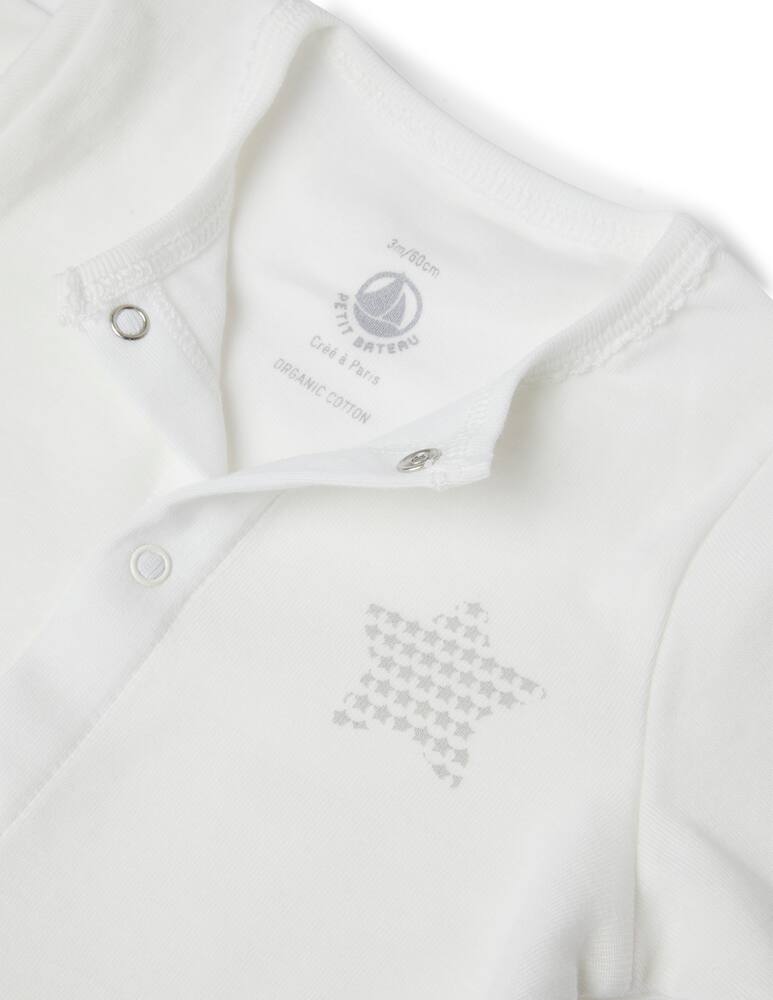 rinascente Petit Bateau Completo bodysuit lot cade - Bianco