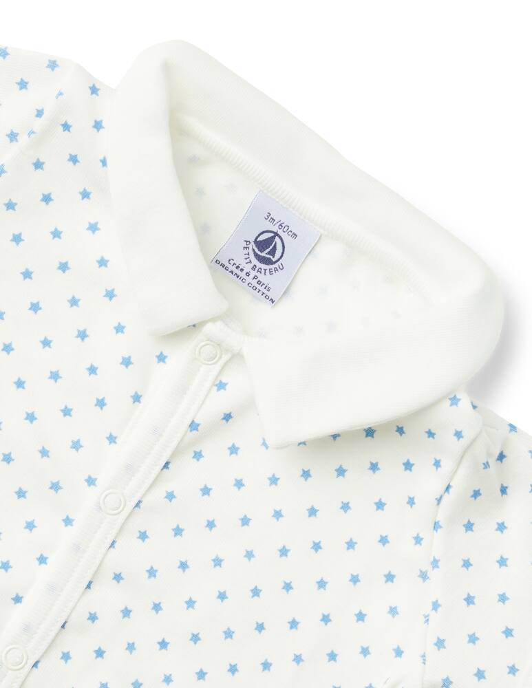 rinascente Petit Bateau Combicou bodysuit - Bianco