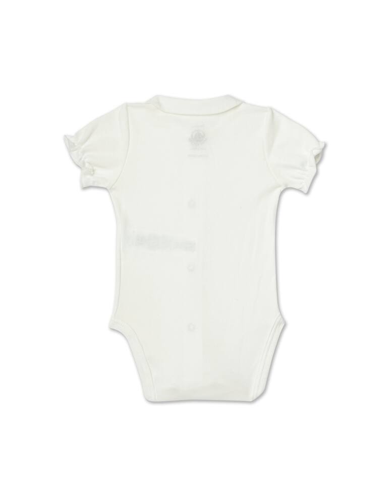 rinascente Petit Bateau Completo body a manica corta - Bianco