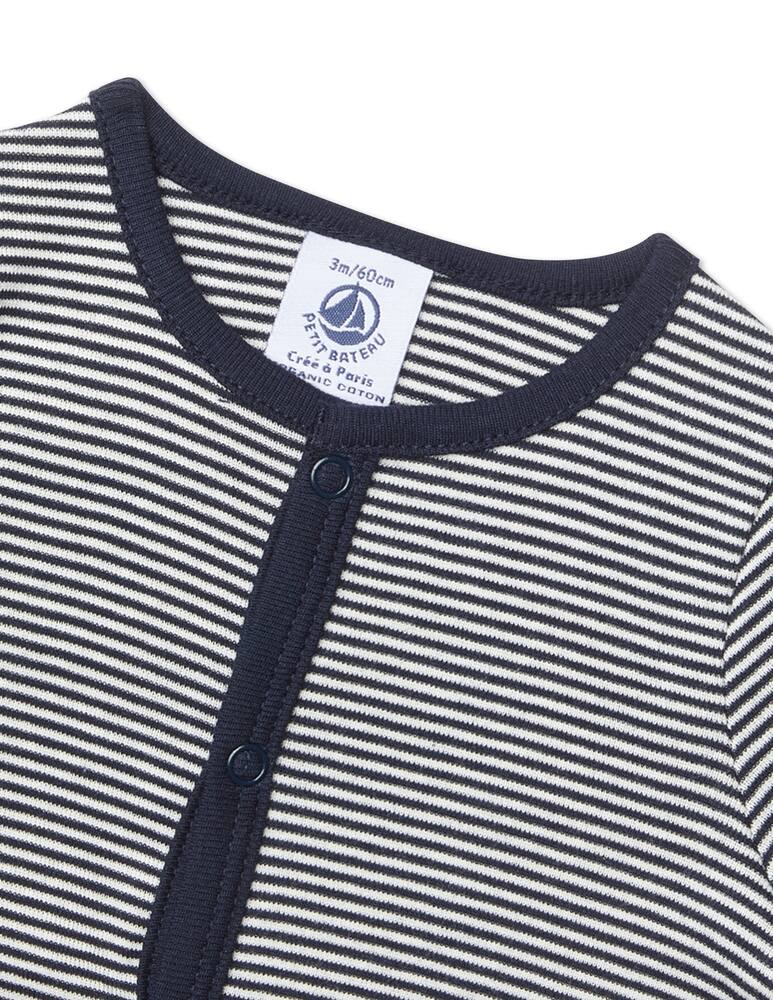 Petit Bateau Cardigan in cotone - Blu - immagine 8 Petit Bateau Cardigan in cotone - Blu - immagine 8