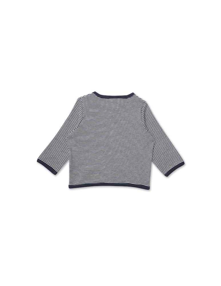 Petit Bateau Cardigan in cotone - Blu - immagine 9 Petit Bateau Cardigan in cotone - Blu - immagine 9