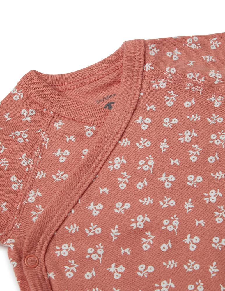 Petit Bateau Set 3 completi bodysuit - Rosa - immagine 4 Petit Bateau Set 3 completi bodysuit - Rosa - immagine 4
