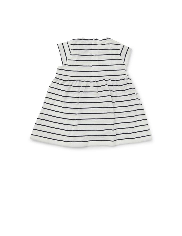 rinascente Petit Bateau Vestitino robespierre manica corta - Bianco