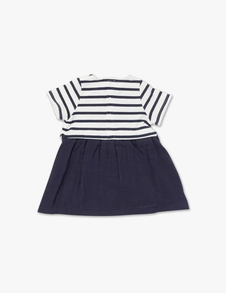 rinascente Petit Bateau Vestitino robespierre manica corta - Blu