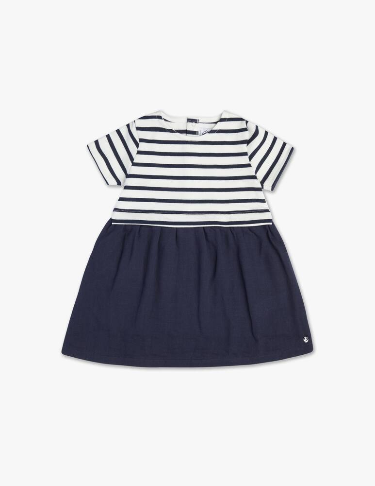 rinascente Petit Bateau Vestitino robespierre manica corta - Blu