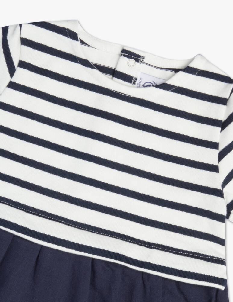 rinascente Petit Bateau Vestitino robespierre manica corta - Blu