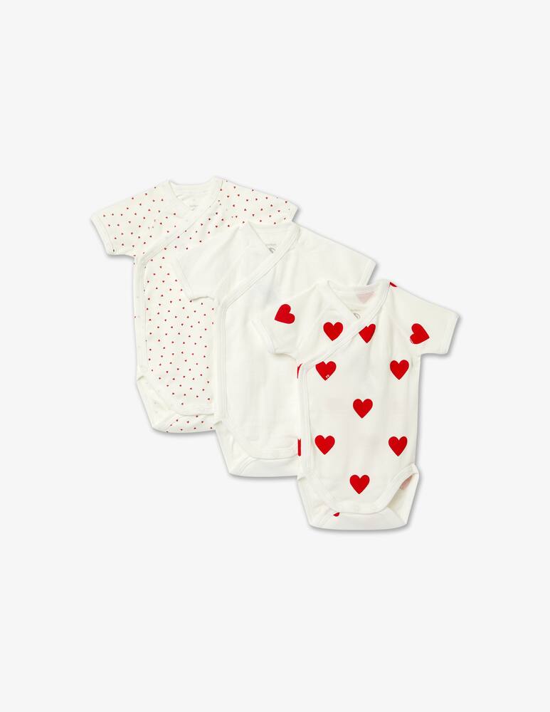 Petit Bateau Body a manica corta in cotone - Bianco - immagine 1 Petit Bateau Body a manica corta in cotone - Bianco - immagine 1