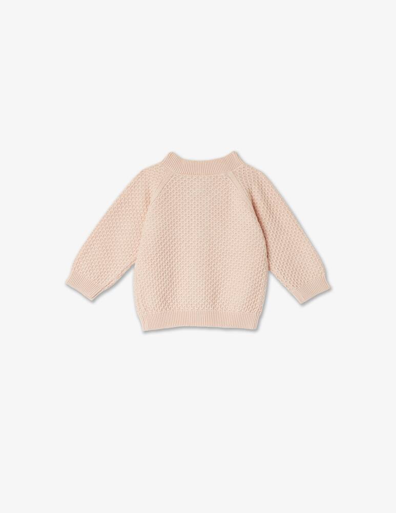 rinascente Petit Bateau Saline cotton cardigan - Pink