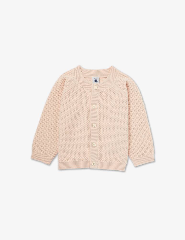 rinascente Petit Bateau Saline cotton cardigan - Pink