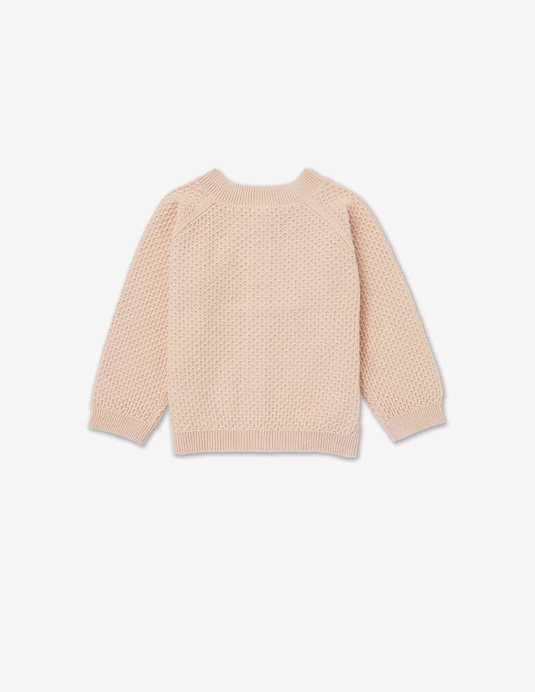 rinascente Petit Bateau Saline cotton cardigan - Pink
