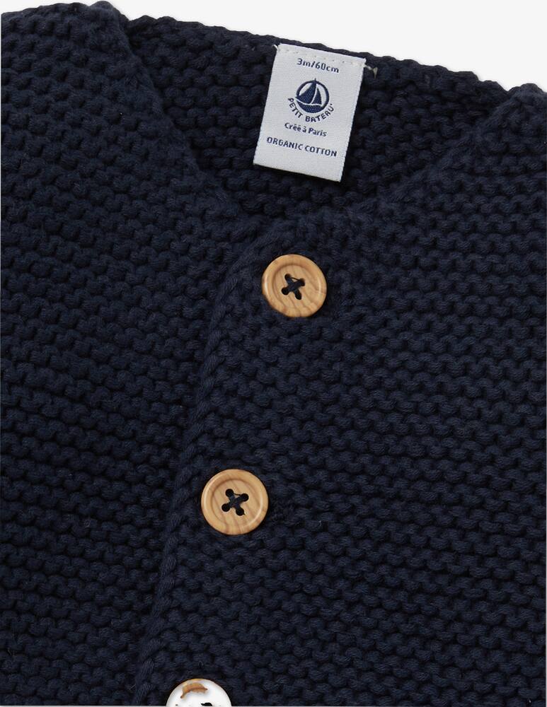 rinascente Petit Bateau Cotton cardigan - Blue