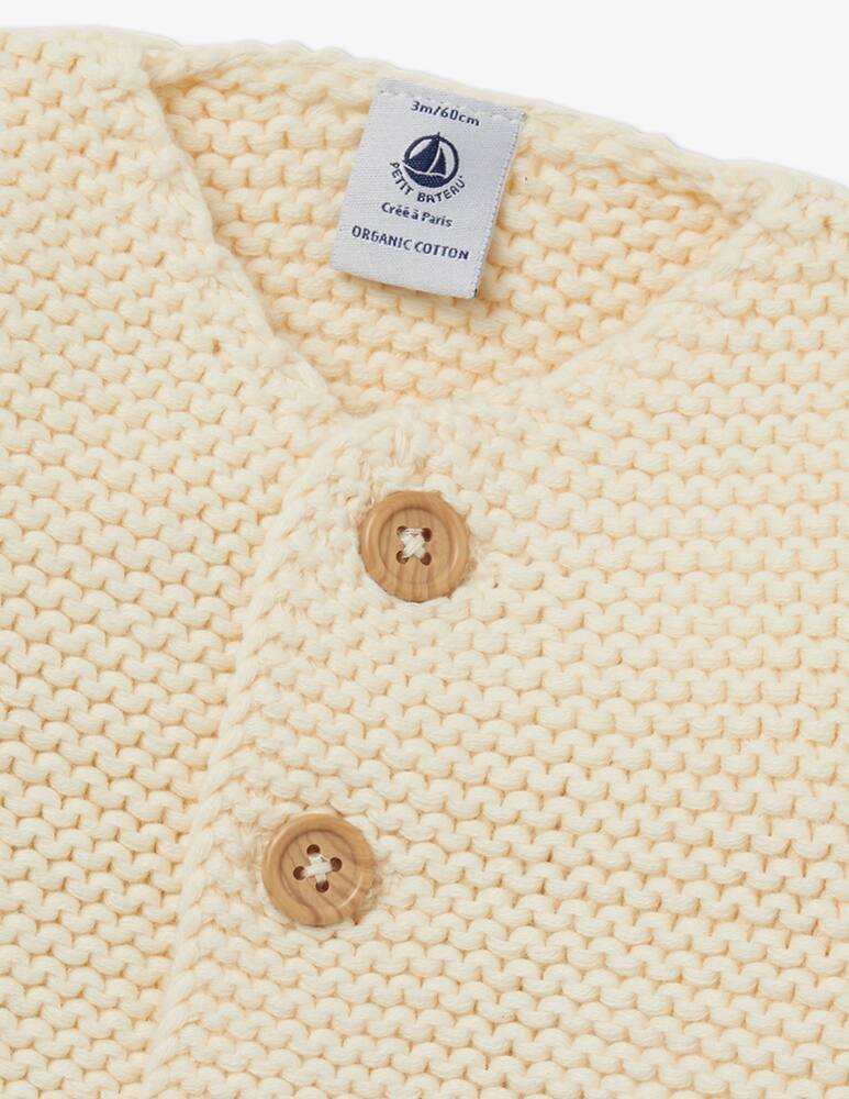 rinascente Petit Bateau Cotton cardigan - Beige