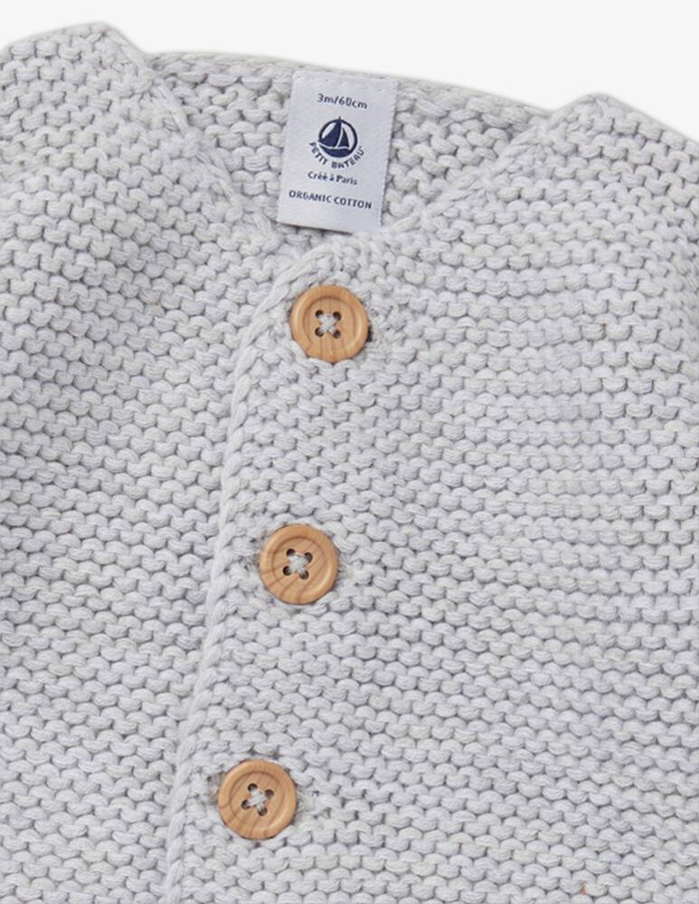 rinascente Petit Bateau Cardigan in cotone - Grigio