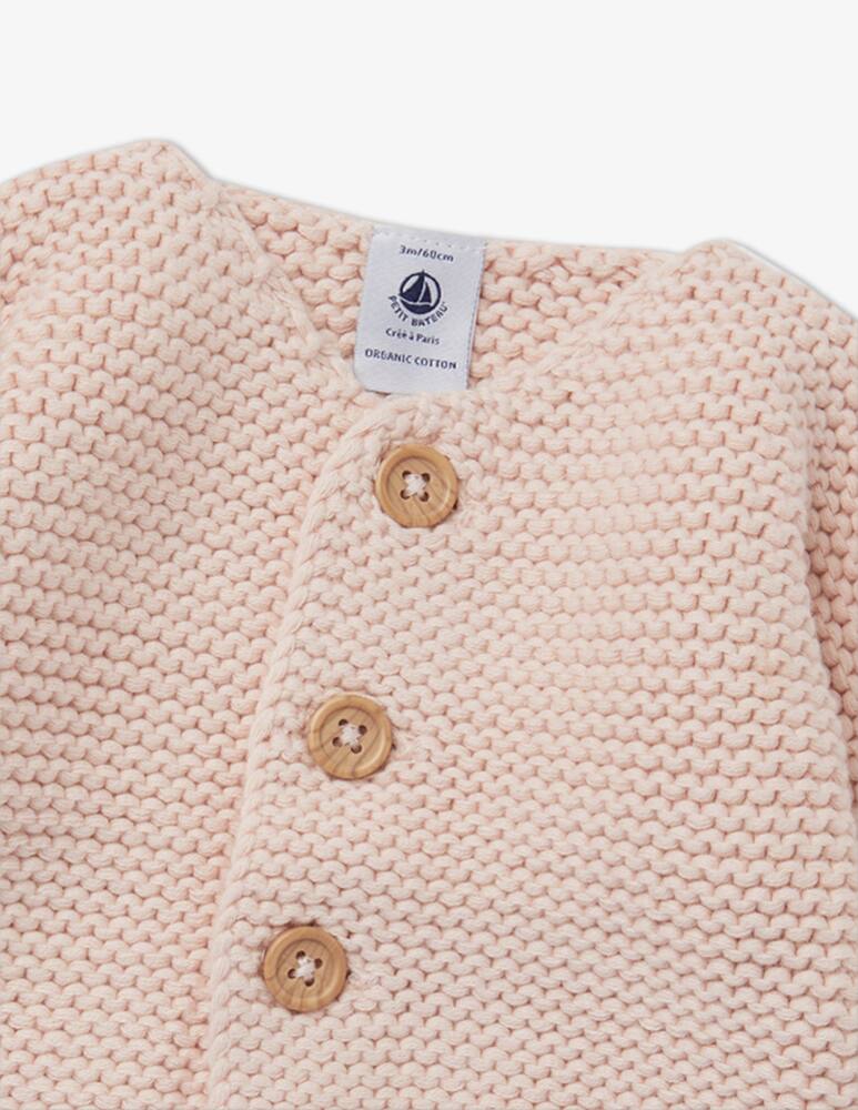 rinascente Petit Bateau Cardigan in cotone - Rosa