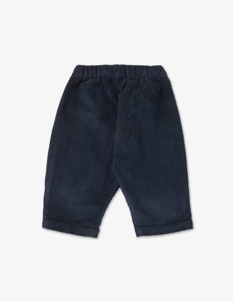 Petit Bateau Pantalone in cotone Smoking - Blu - immagine 3 Petit Bateau Pantalone in cotone Smoking - Blu - immagine 3