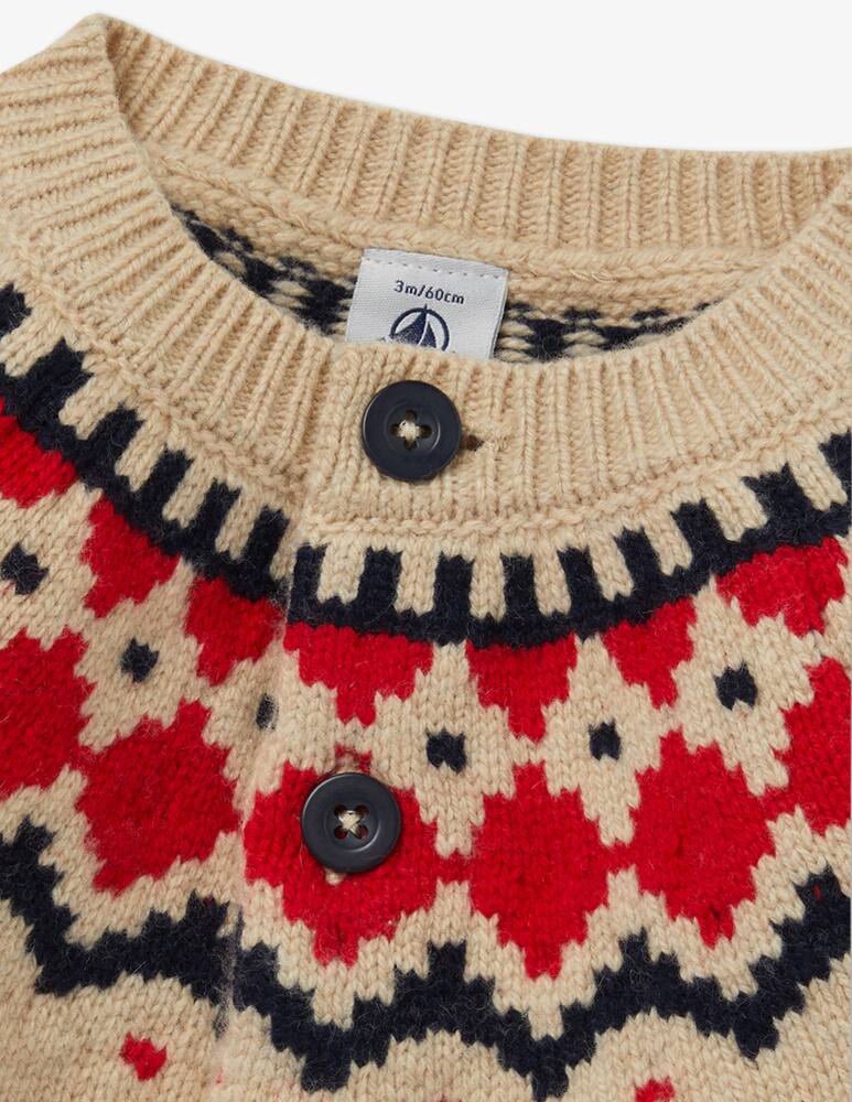 rinascente Petit Bateau Wool blend cardigan trench - Beige