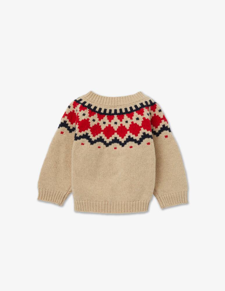 rinascente Petit Bateau Wool blend cardigan trench - Beige