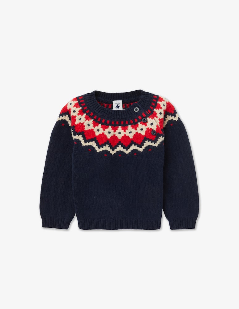 rinascente Petit Bateau Wool blend sweater - Blue